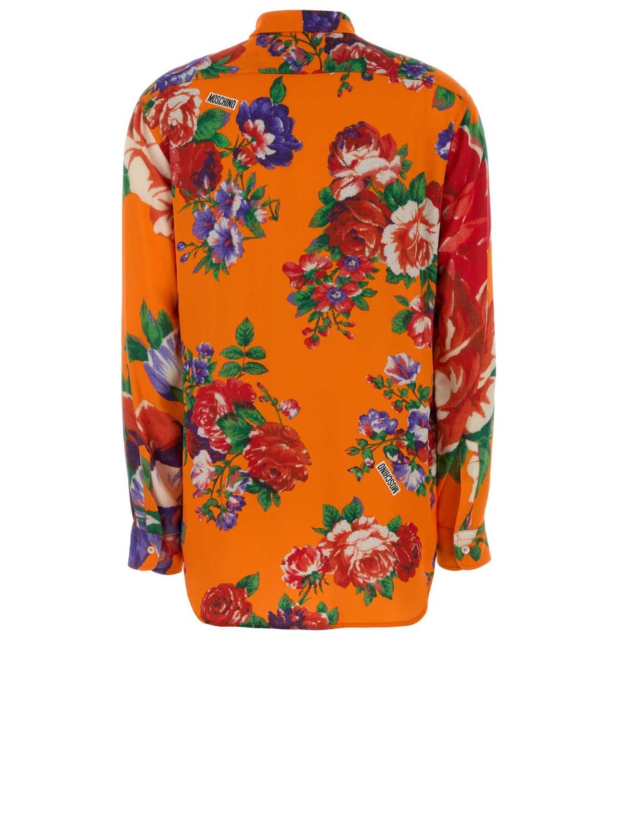 Moschino Shirt in Floral Viscose