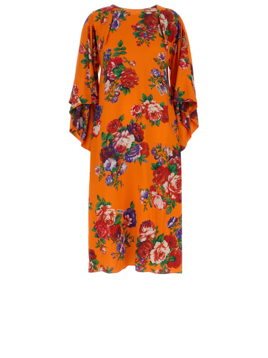 Moschino Dress in Floral Viscose