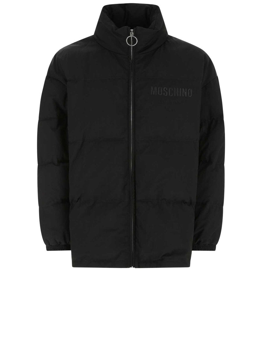 Moschino Jacket in Black Nylon