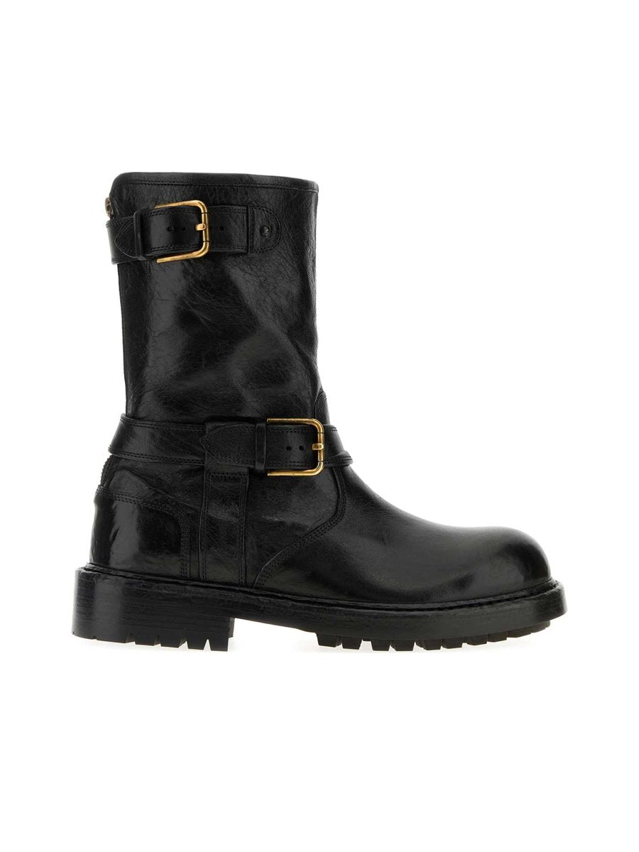 Dolce & Gabbana Boots in Black Leather