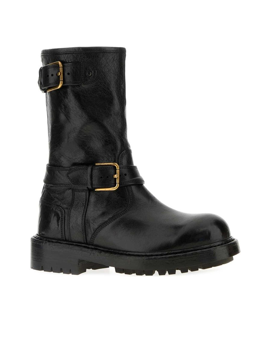 Dolce & Gabbana Boots in Black Leather