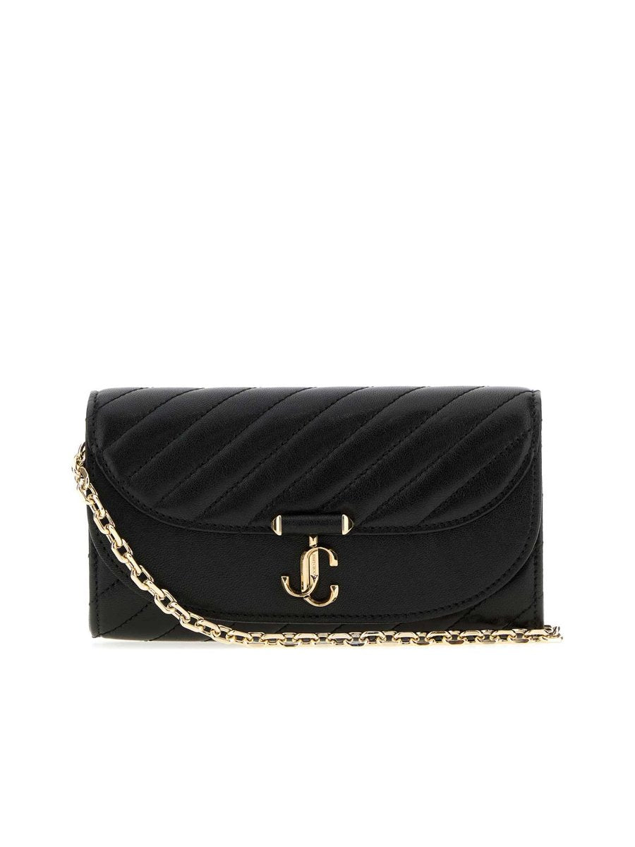 Jimmy Choo Avenue Curved Wallet on Chain Bag