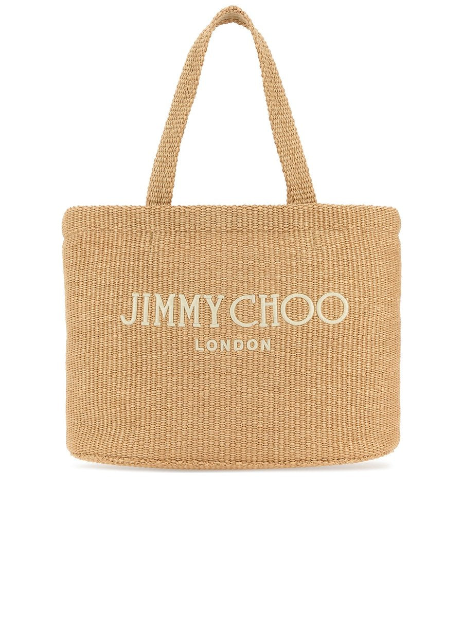 Jimmy Choo East-West Beach Tote Bag