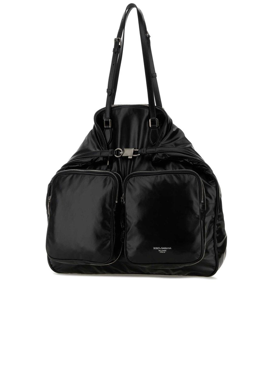 Dolce & Gabbana Leather Shopping Bag