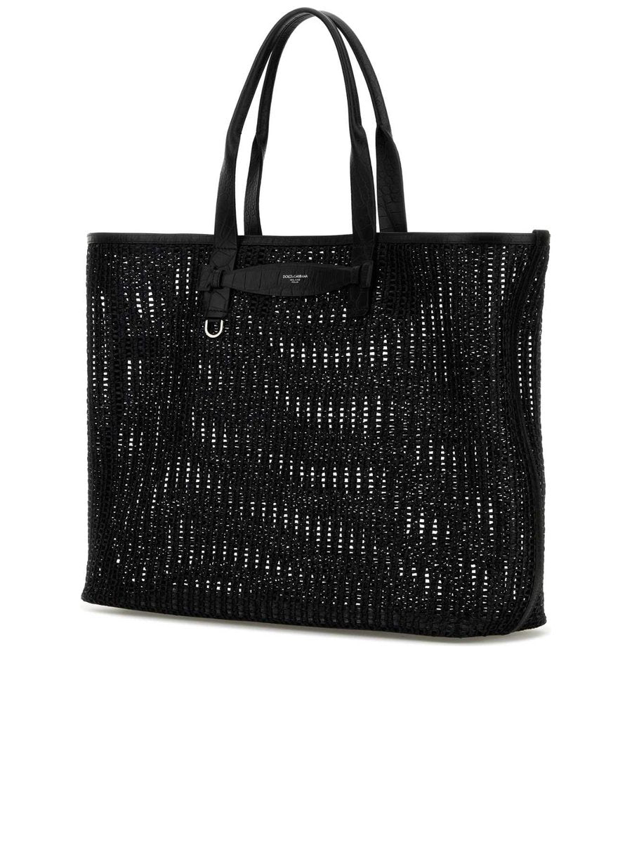 Dolce & Gabbana Woven Shopper Bag