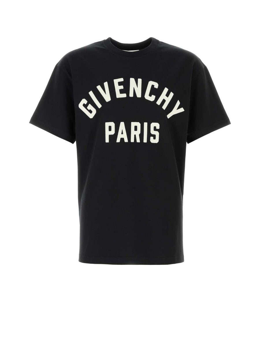 Givenchy Regular Fit T-Shirt in Black Cotton