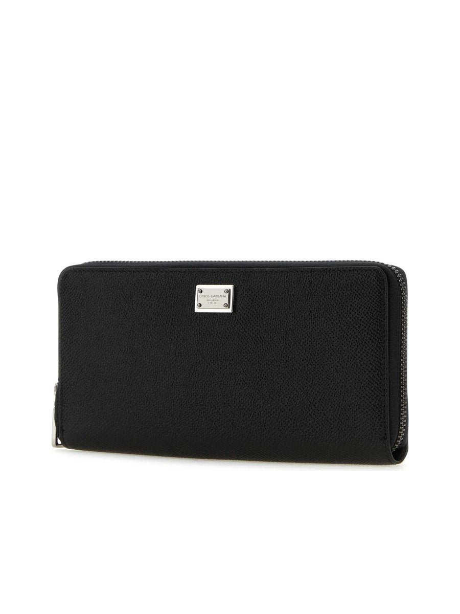 Dolce & Gabbana Wallet in Black Calfskin