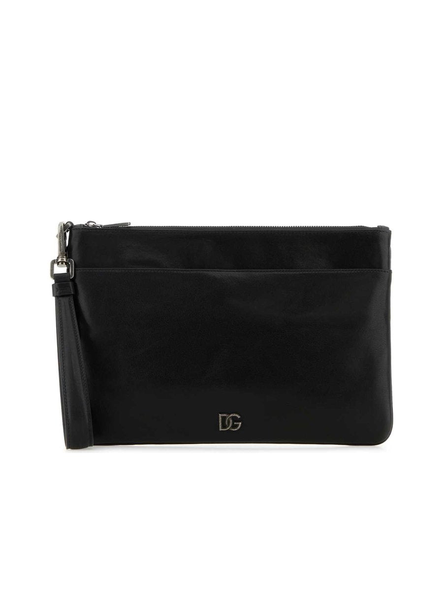 Dolce & Gabbana Tempesta Calfskin Clutch