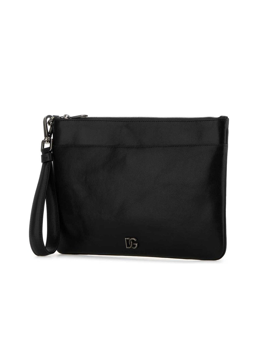 Dolce & Gabbana Tempesta Calfskin Clutch
