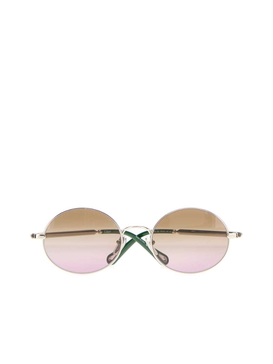 Chloé Sunglasses in Silver Metal