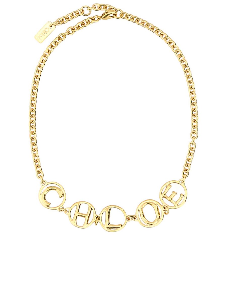 Chloé Necklace in Gold Brass