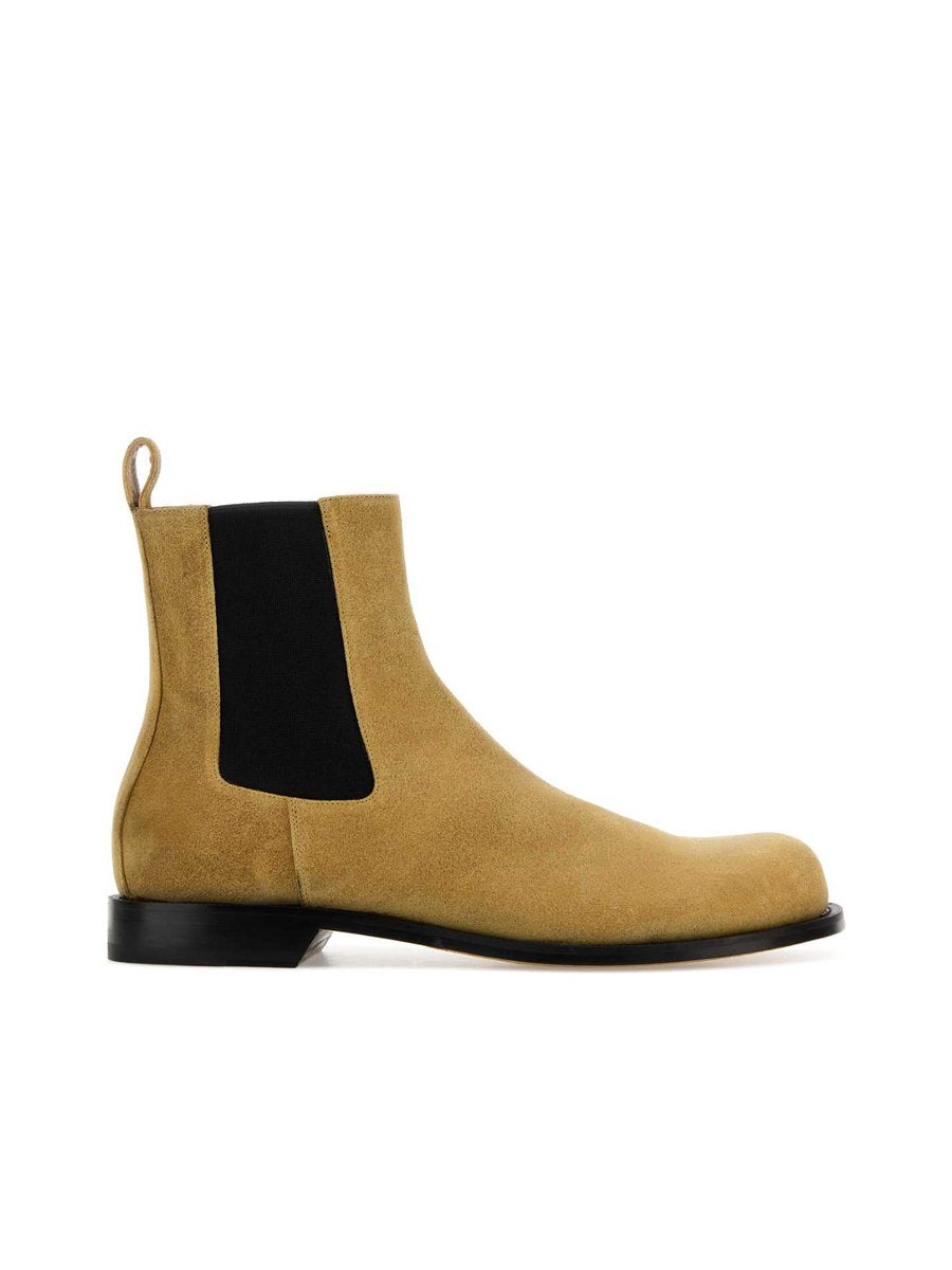 JW Anderson Chelsea Loafer Boot in Tan Suede