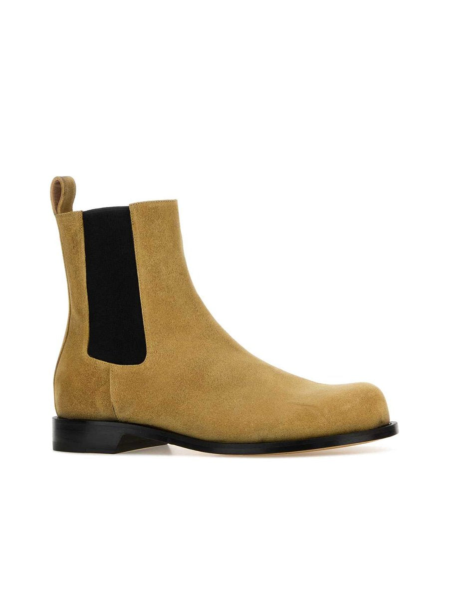 JW Anderson Chelsea Loafer Boot in Tan Suede