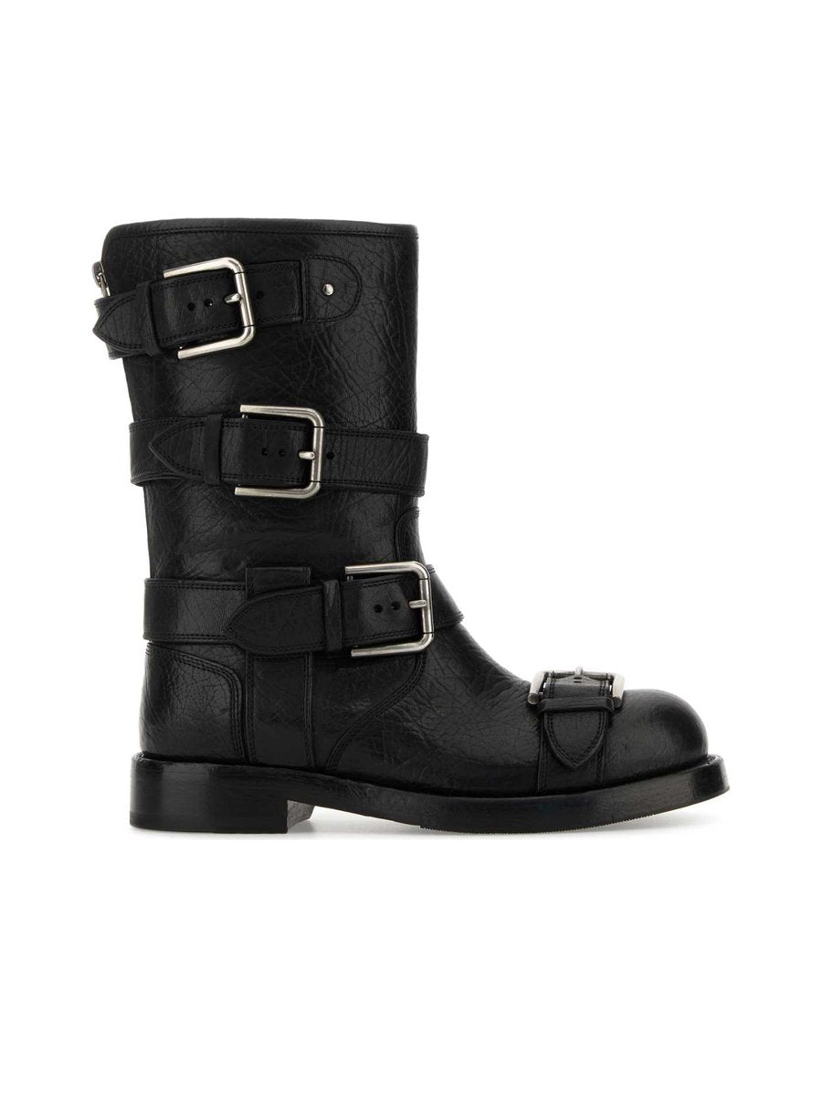 Dolce & Gabbana Shoes in Black Leather