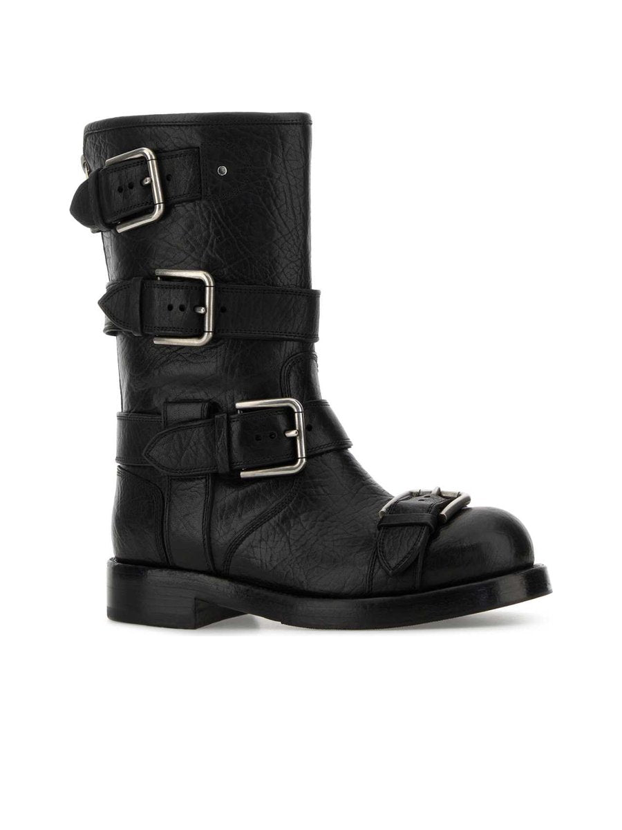 Dolce & Gabbana Shoes in Black Leather