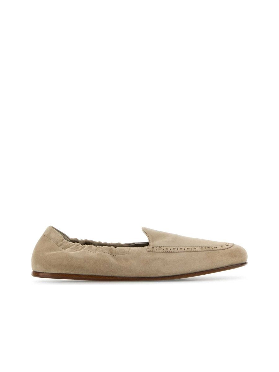 Church's Rika Loafers in Beige Suede