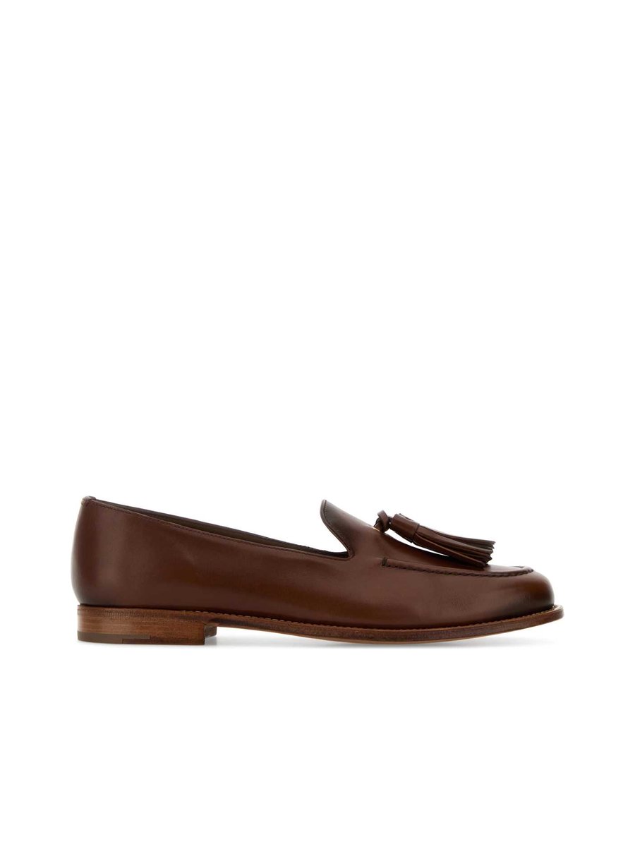 Church's Renee Loafers in Brown Calf Leather