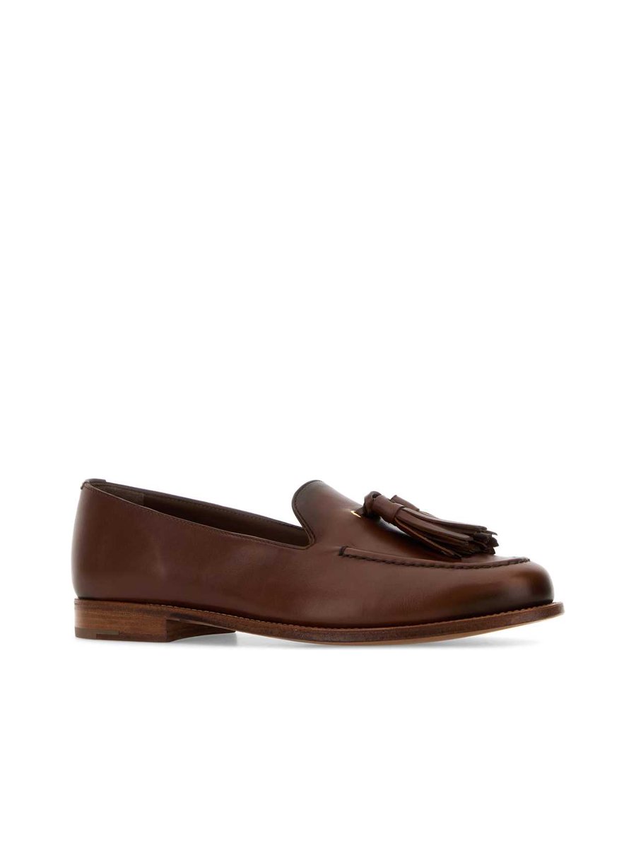 Church's Renee Loafers in Brown Calf Leather