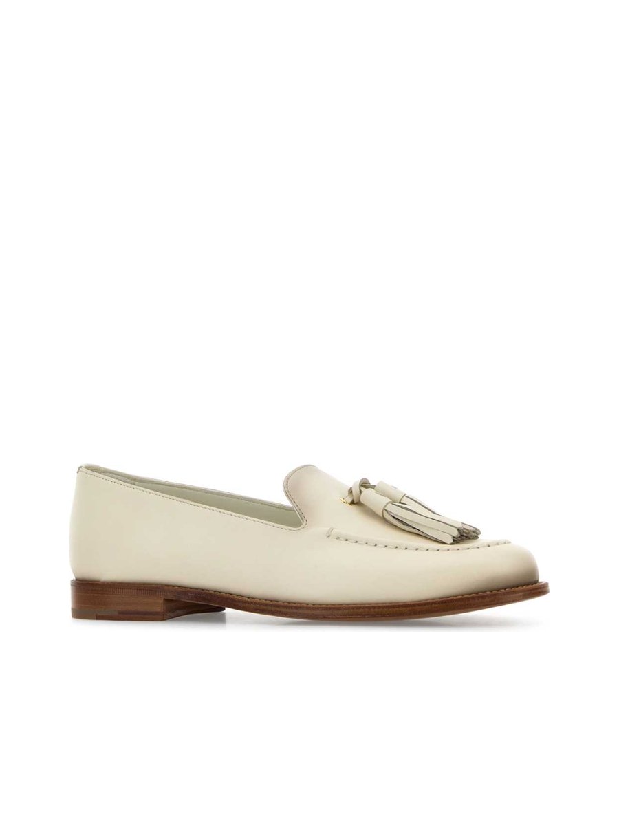 Church's Renee Loafers in White Calf Leather