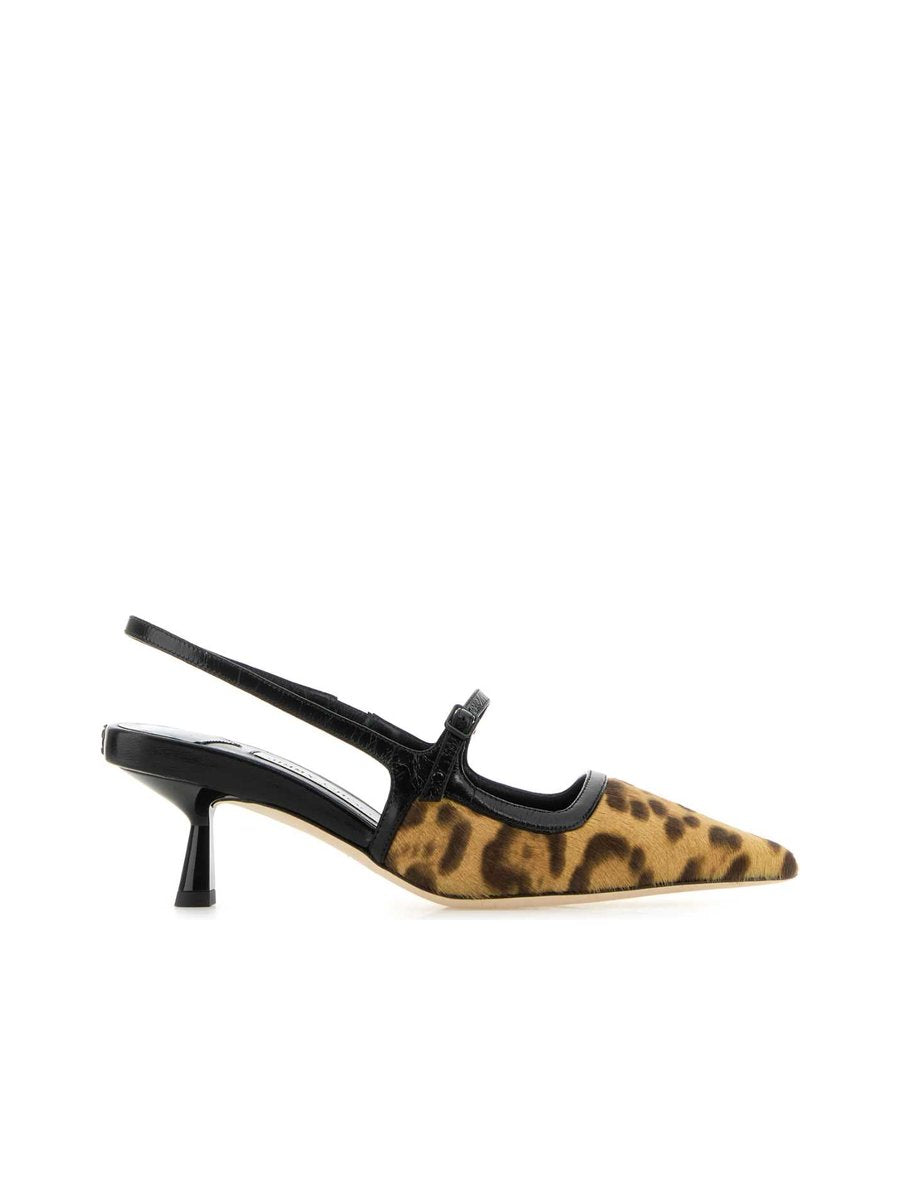 Jimmy Choo Didi 45 Ballet Flats in Animal Print Calf Hair