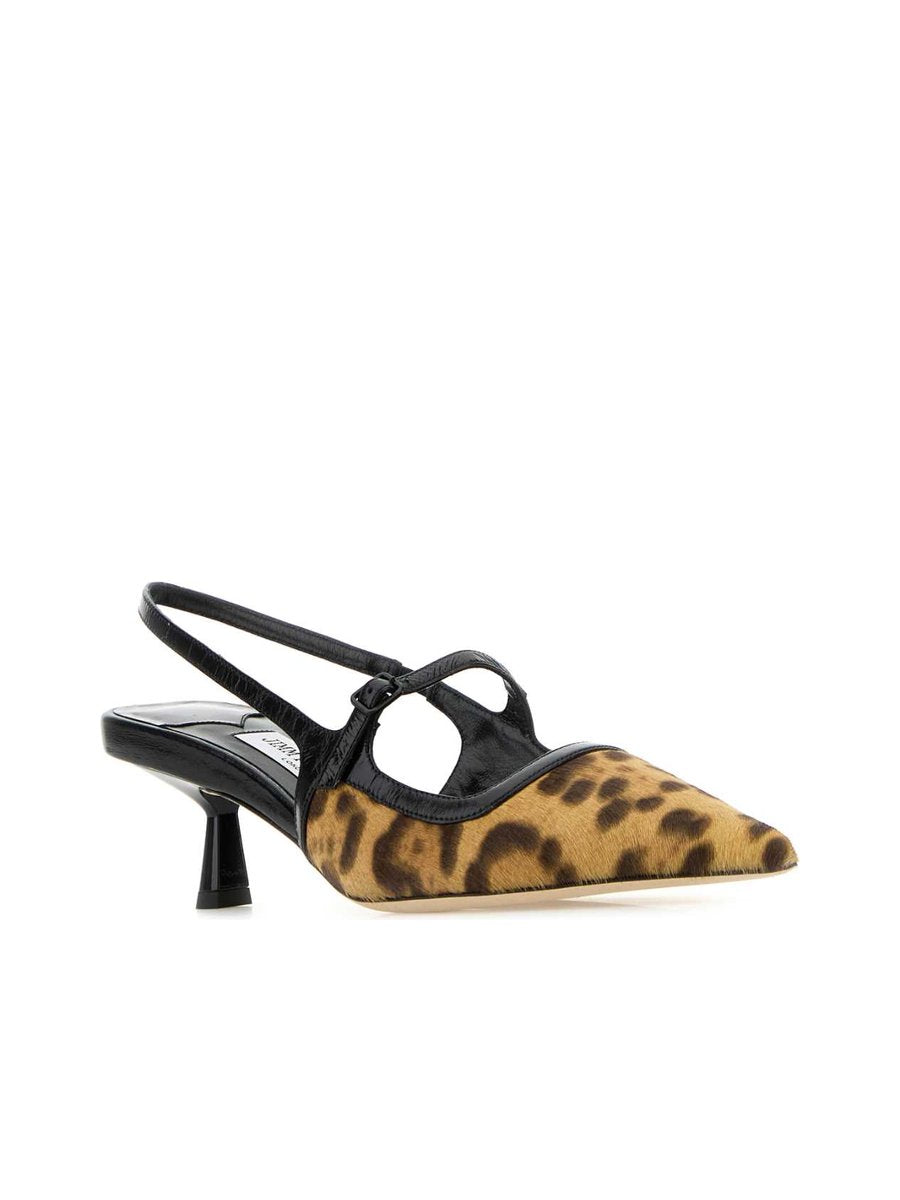 Jimmy Choo Didi 45 Ballet Flats in Animal Print Calf Hair