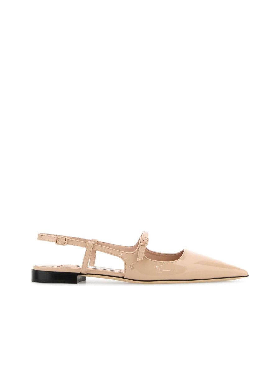 Jimmy Choo Didi Ballet Flats in Pink Patent Leather