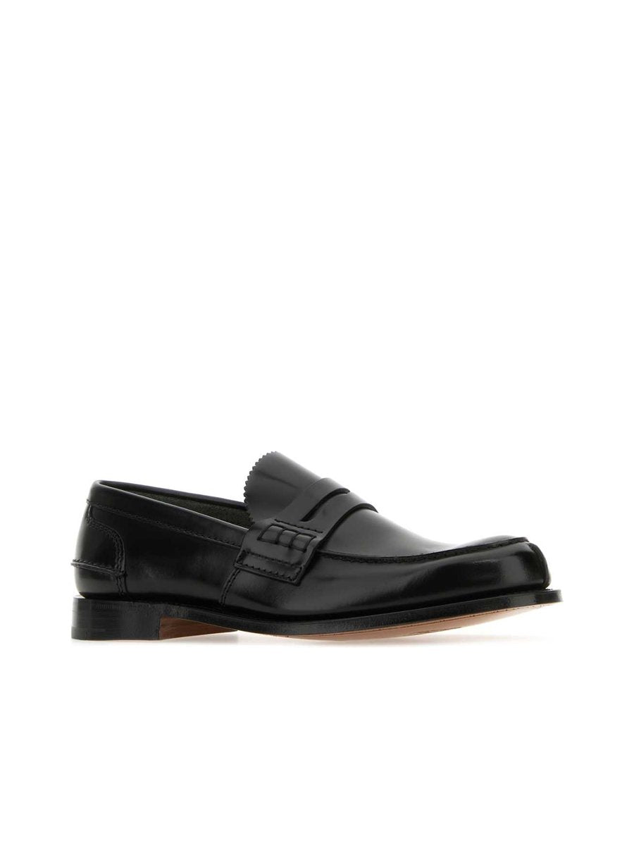 Church's Pembrey Loafers in Black Calfskin