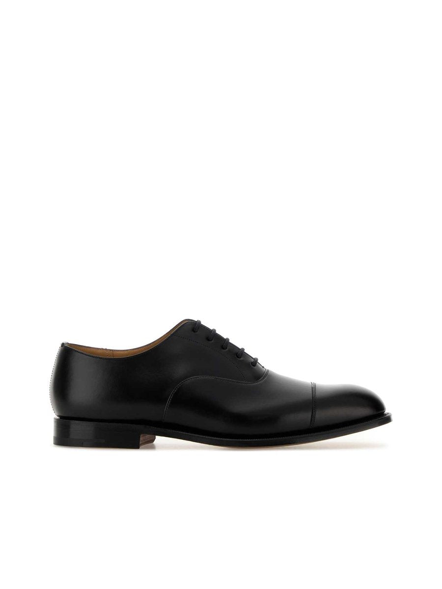 Church's Consul Oxford Shoes in Black Calf Leather