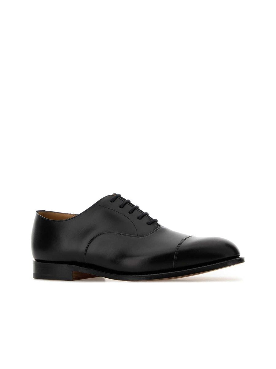 Church's Consul Oxford Shoes in Black Calf Leather