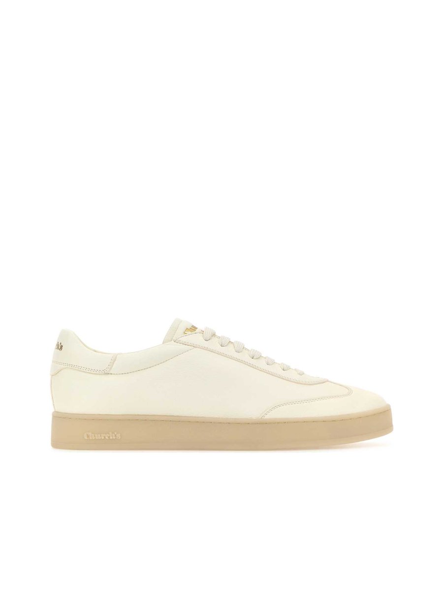 Church's Largs Shoes in White Deerskin