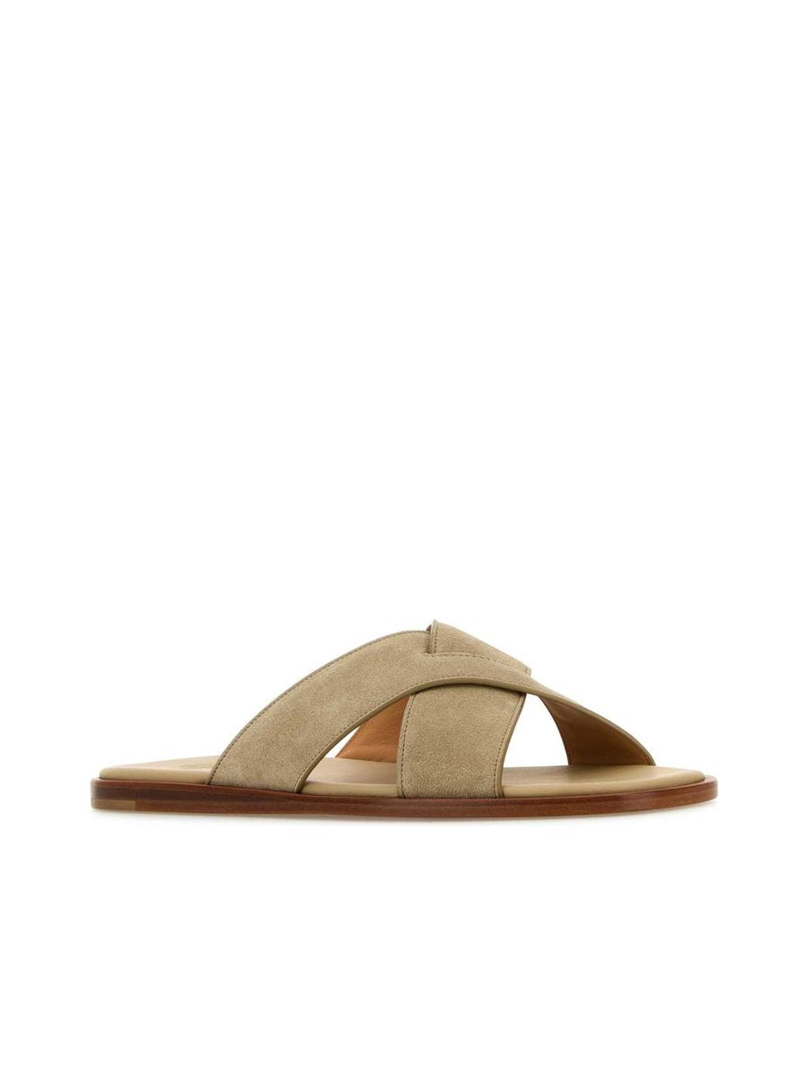 Church's Ockley Loafers in Beige Suede