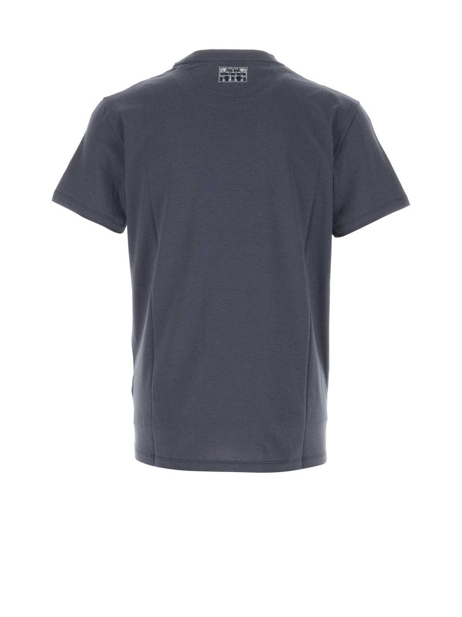 Fendi T-Shirt in Blue Cotton