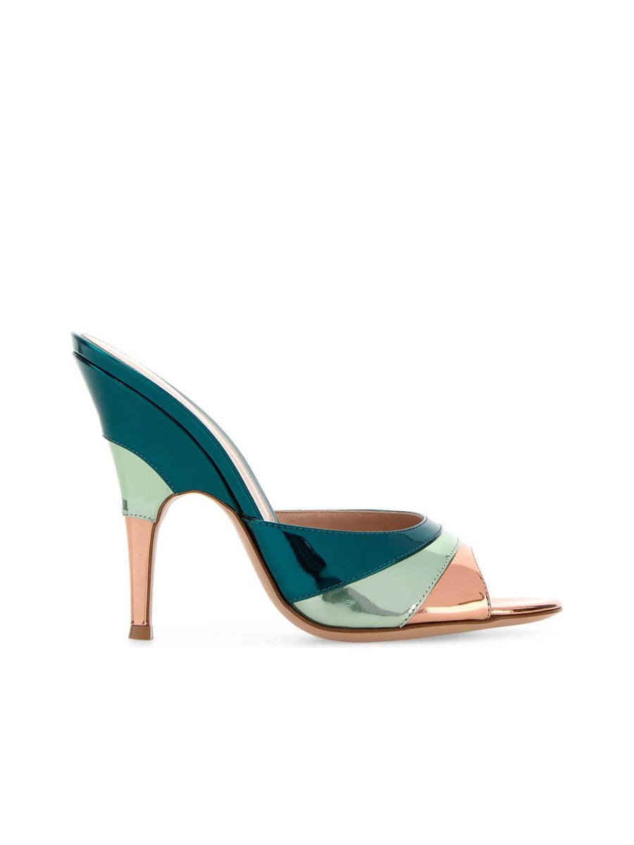 Gianvito Rossi Heeled Shoes in Multicoloured Leather