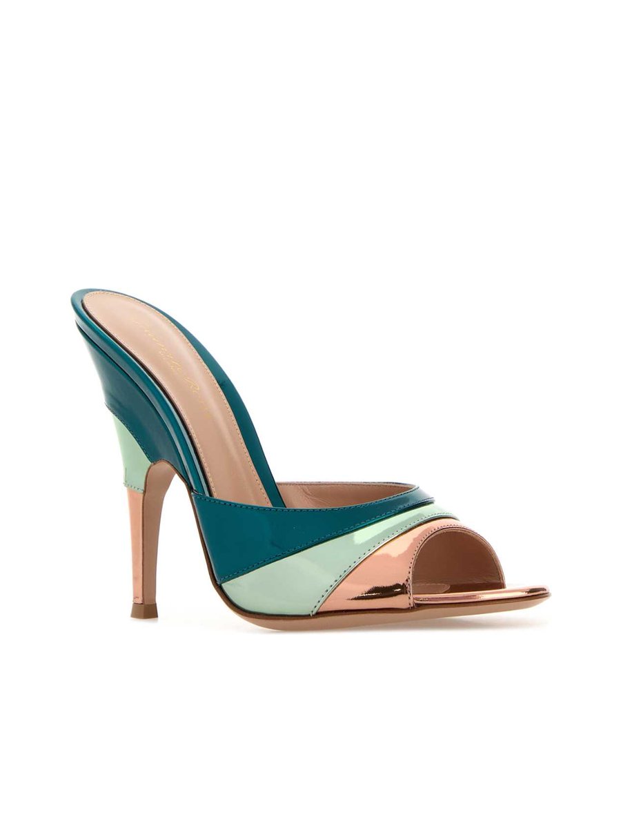Gianvito Rossi Heeled Shoes in Multicoloured Leather