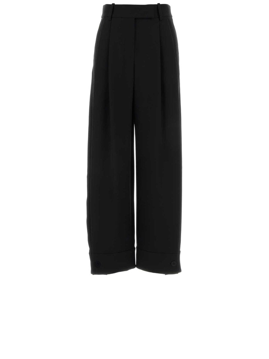 Giorgio Armani Pants in Black Silk