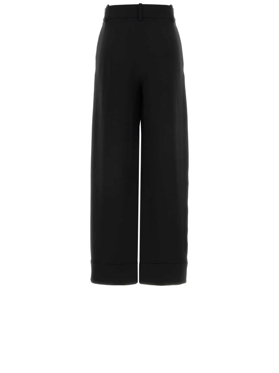 Giorgio Armani Pants in Black Silk