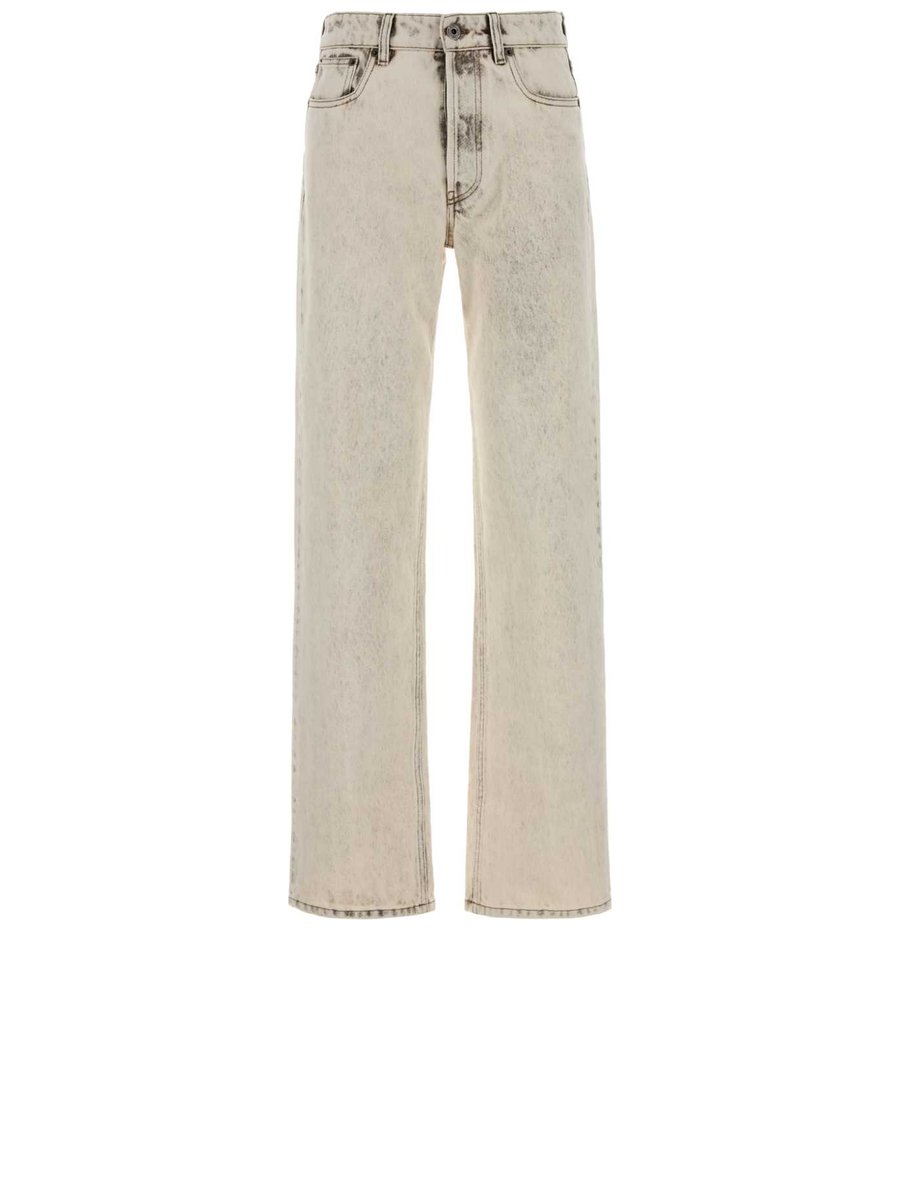 Miu Miu Pants in White Cotton