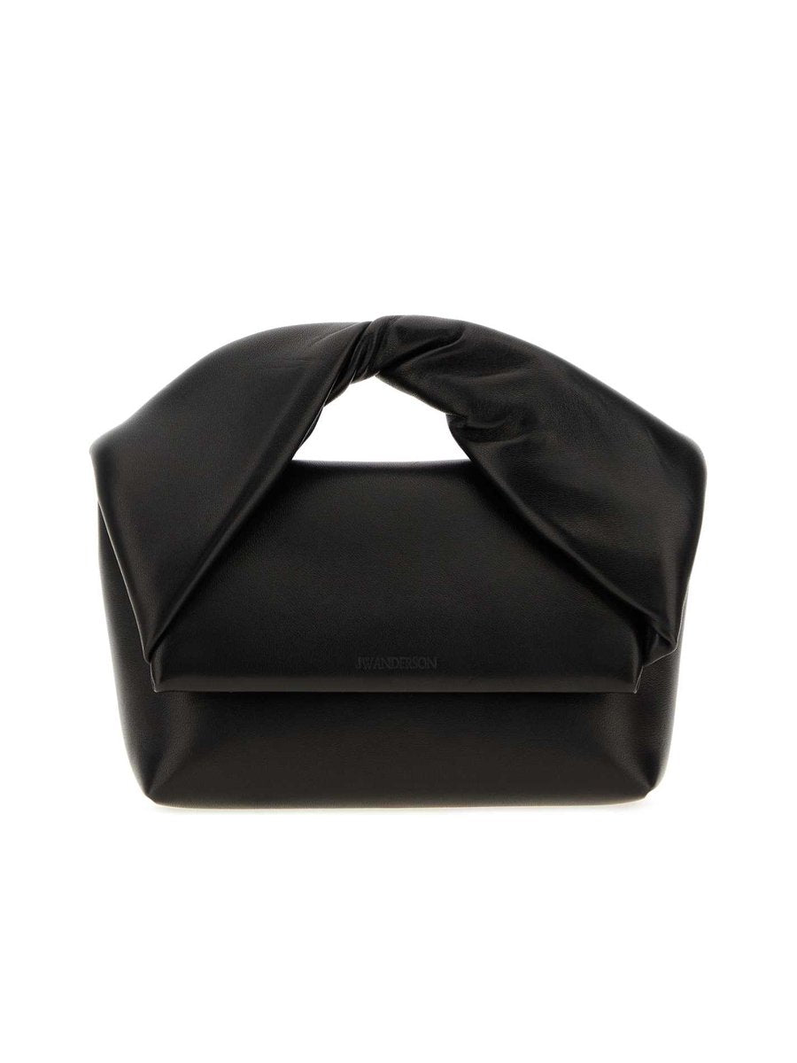 JW Anderson Medium Twister Logo Debossed Tote Bag