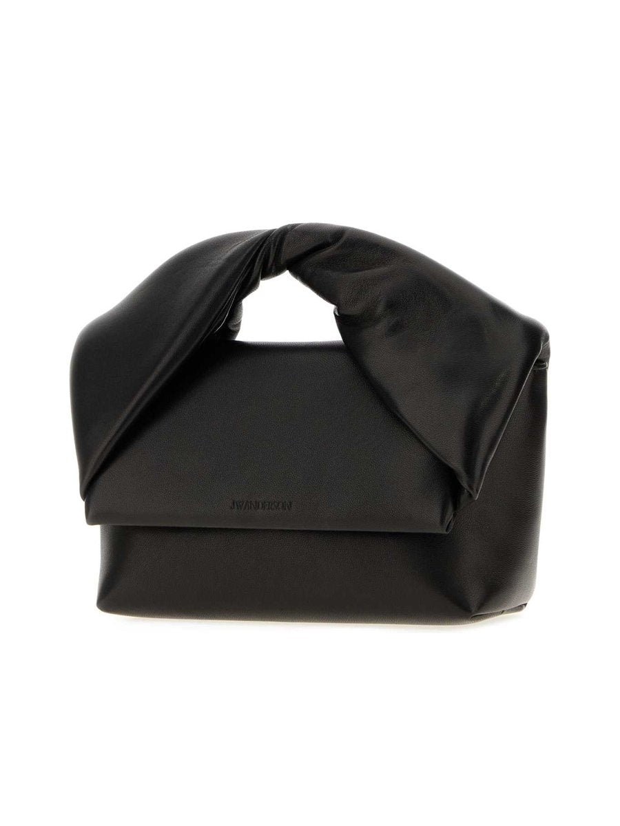 JW Anderson Medium Twister Logo Debossed Tote Bag