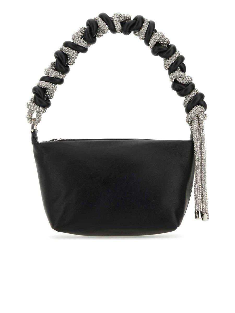 Kara Crystal Phone Cord Hobo Bag