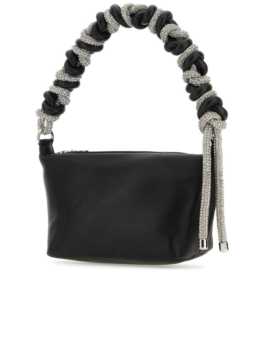 Kara Crystal Phone Cord Hobo Bag