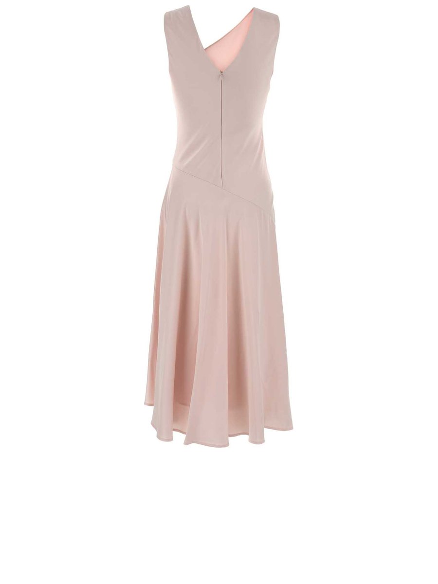 Jil Sander Dress in Pink Acetate-Viscose