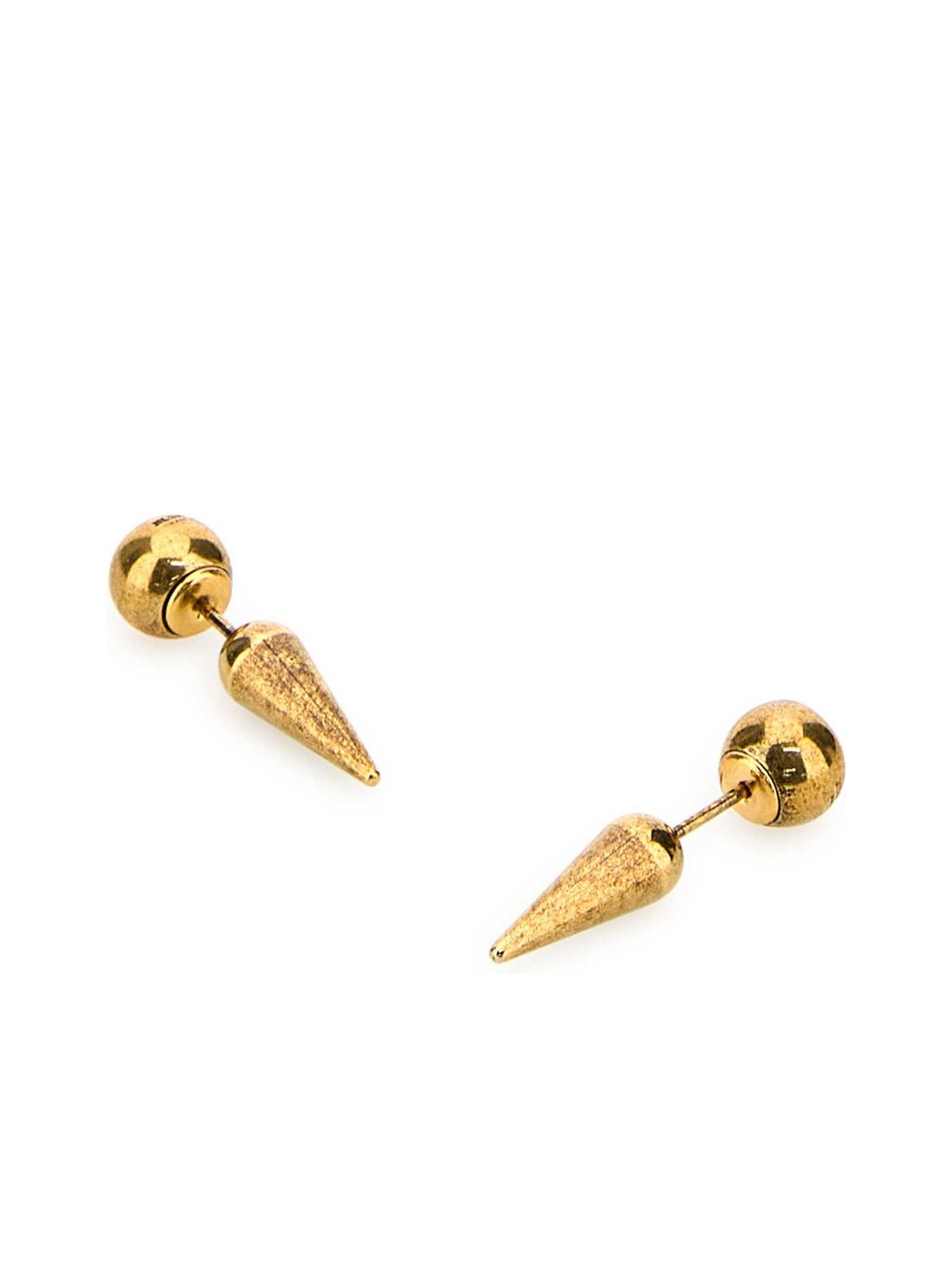 Jil Sander EW Earrings in Gold Metal
