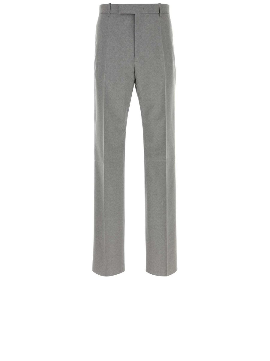 Jil Sander Trousers in Grey Virgin Wool