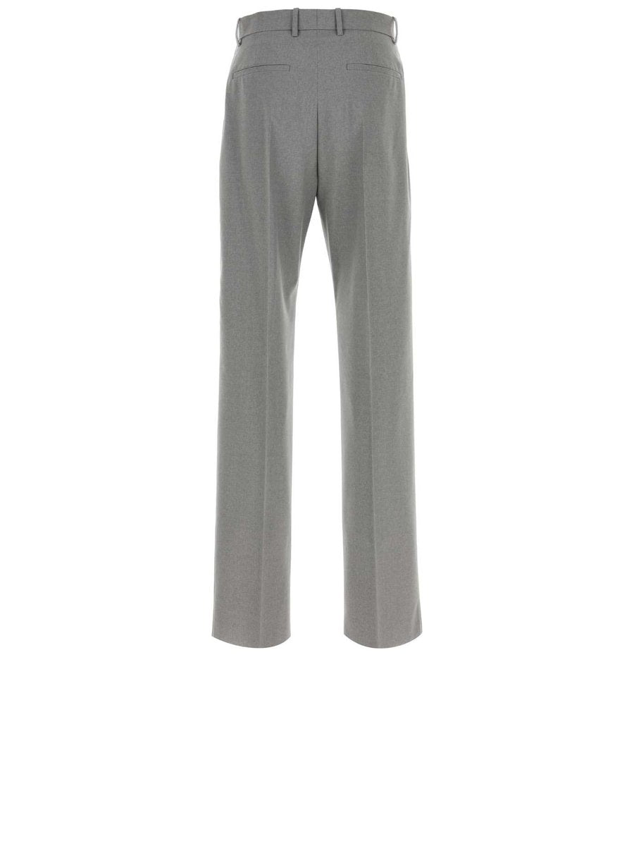 Jil Sander Trousers in Grey Virgin Wool