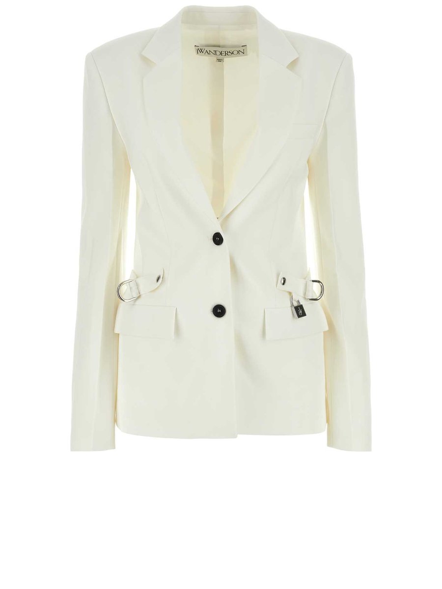 JW Anderson Jacket in White Wool Blend