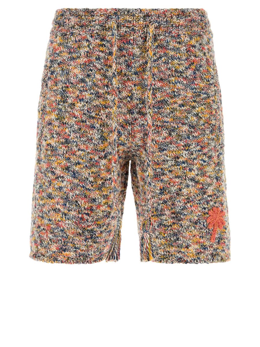 Alanui Dust Of Light Bermuda Shorts in Multicoloured Cotton