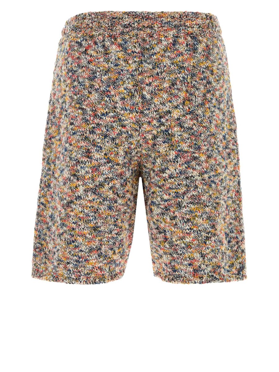 Alanui Dust Of Light Bermuda Shorts in Multicoloured Cotton