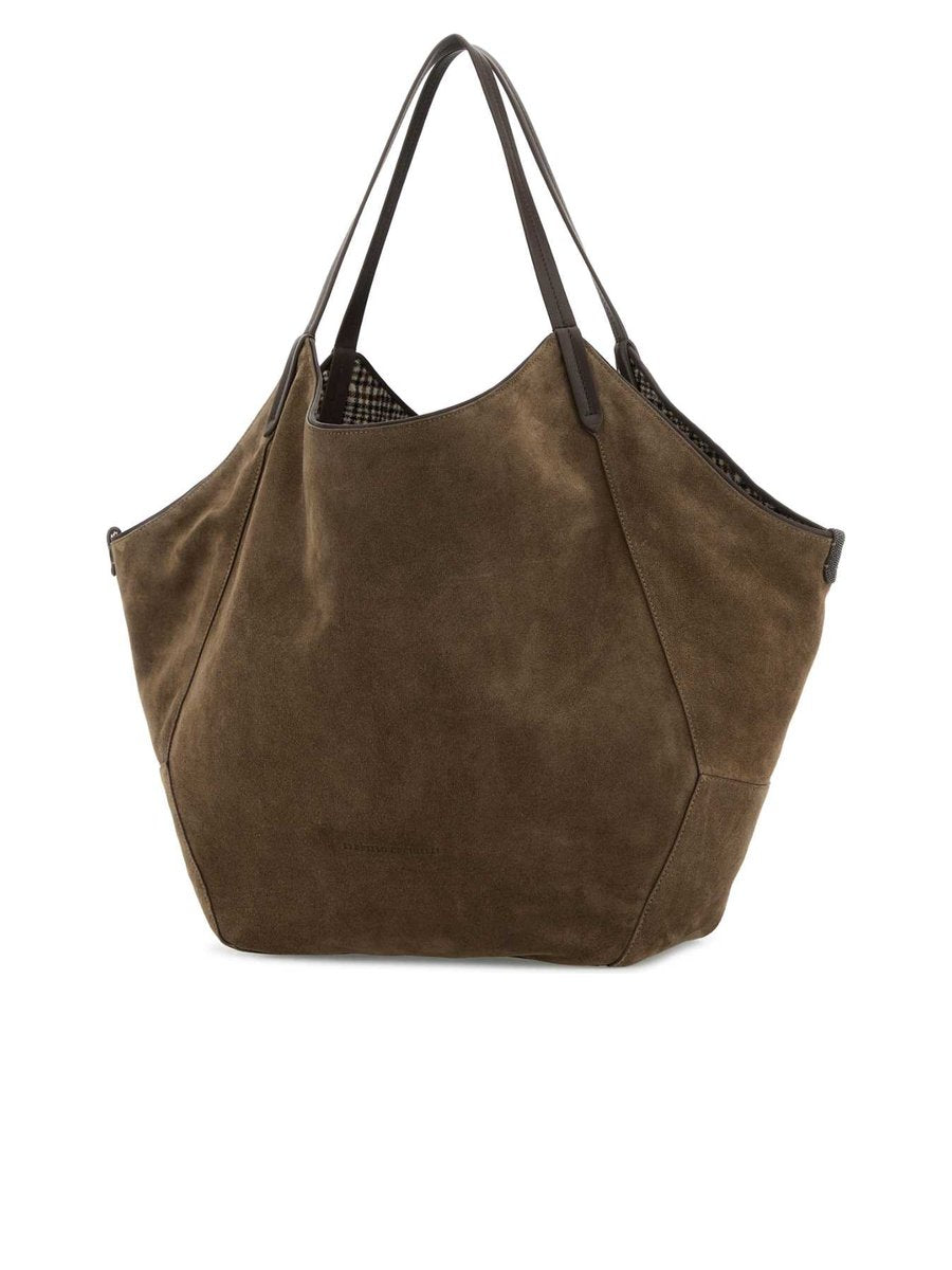 Brunello Cucinelli Monile Reversible Shopping Bag