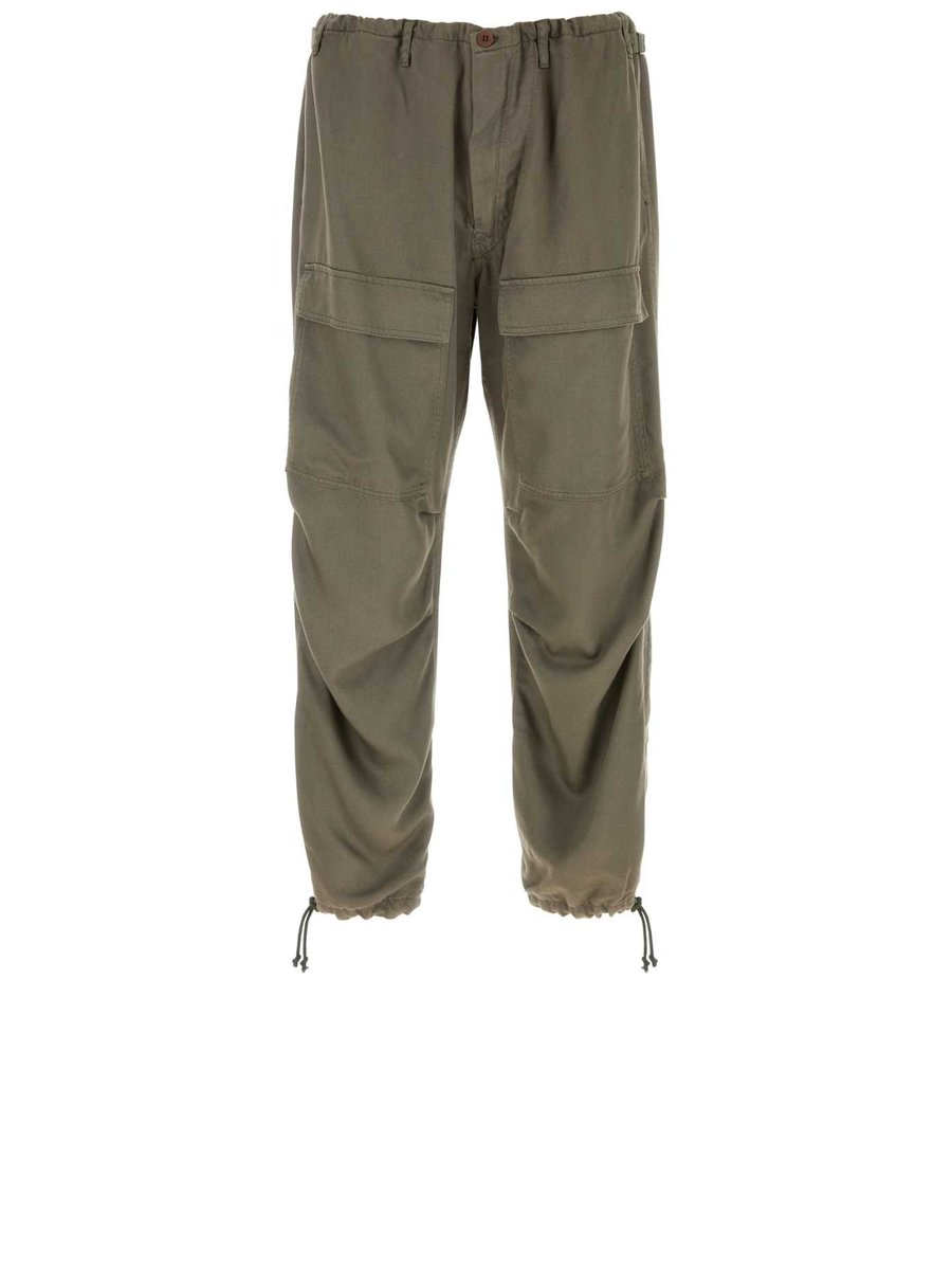 Magliano U Polleggio Multipockets Pants in Green Lyocell
